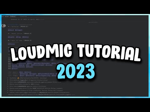 How To Loudmic 2023 (NEW) [LOUDEST SETTING LEAK]