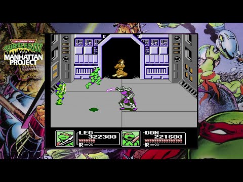 Teenage Mutant Ninja Turtles III: The Manhattan Project Playthrough | The Cowabunga Collection (4K)