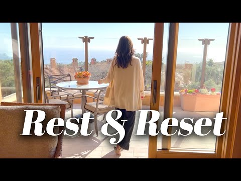 Rest and Reset with Me + My Morning Routine at Pelican Hill