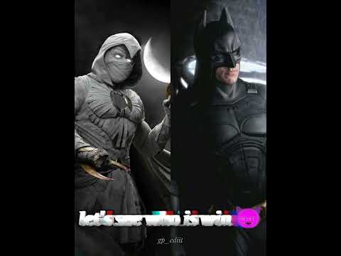 who is win 😈 #moonnight #batman