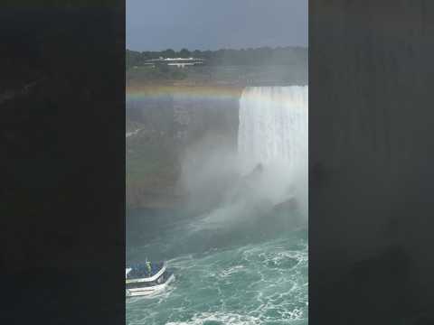 Niagara Falls - a mesmerizing panorama of mist and rainbows!