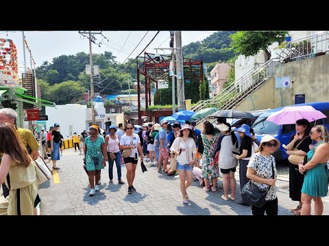 GAMCHEON Culture Village, Busan's Village Crowded with Foreigners, Seoul Travel Walker, Busan Trip.