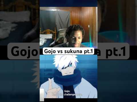 Gojo vs sukuna pt.1#jujutsukaisen #anime #jjk #gojo #ryomensukuna #gojosatoru #sukuna #gojovssukuna