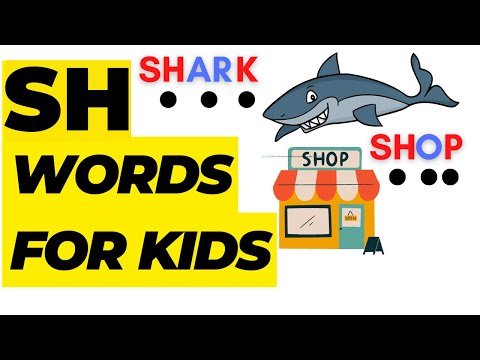 SH Words for kids | Blending phonics phase 3