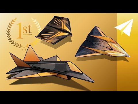 How to Make 3 EPIC Competition Winning Paper Airplanes — 2023 Paper Airplane Contest Announcement