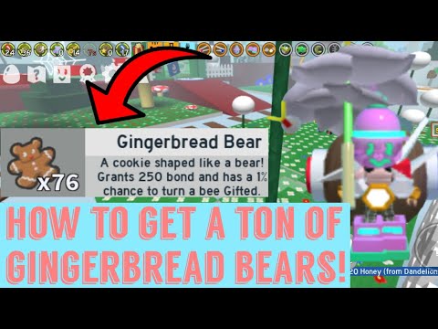 How to get gingerbread bears - Bee Swarm Simulator