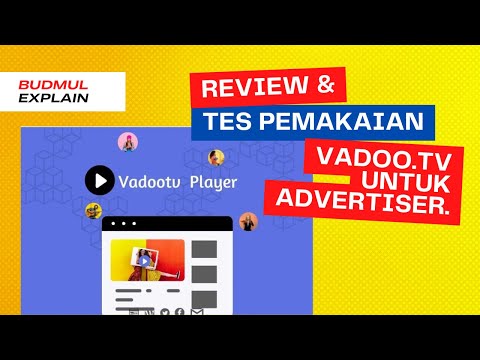 Review of Vadoo.tv Video Storage Usage for advertisers. (Pemakaian Storage Vadoo untuk advertiser.)