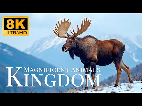 Magnificent Animals Kingdom 8K ULTRA HD🐾The Amazing Beauty Of Animals With Relaxing Music