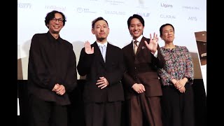 『「風の谷のナウシカ」の王蟲(オーム) みたいな...』藤原季節、渡辺真起子、金允洙(キム・ユンス)監督、行定勲「あるいは、ユートピア」舞台挨拶／第37回 東京国際映画祭