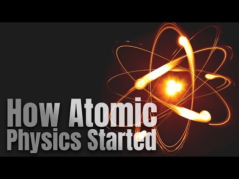 How Atomic Physics Started