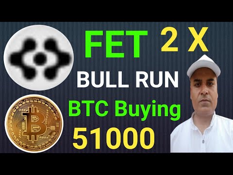 51000 BTC Buying, Bitcoin Bullish || FET Important Update || FET BULL RUN || Crazy Crypto Mintoo