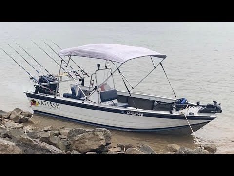 Catfish Boat on A Budget- A Look Inside!