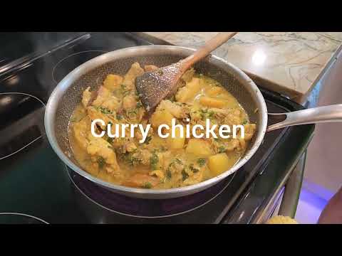 happyhourcafe: Curry chicken