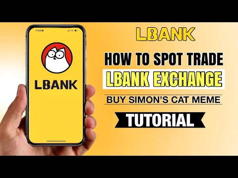 How to TRADE on LBank | Spot Trading | Buy Simon’s Cat 🐱 Memecoin Tutorial