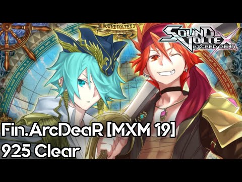 【SDVX EG コナステ】Fin.ArcDeaR [MXM 19] 925 A+ Clear