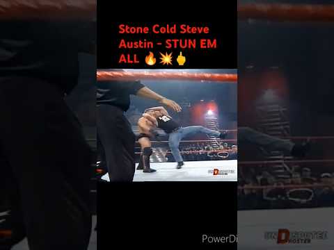 Stone Cold Steve Austin - STUN EM ALL 🔥💥🖕#stonecoldsteveaustin