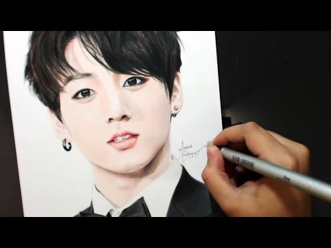 Drawing JUNGKOOK 전정국 [BTS] [방탄소년단]