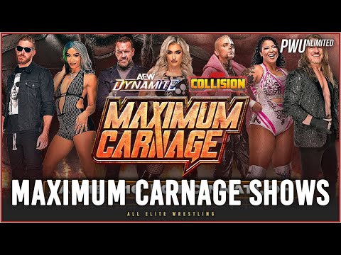 AEW Maximum Carnage Shows Announced For Mid January