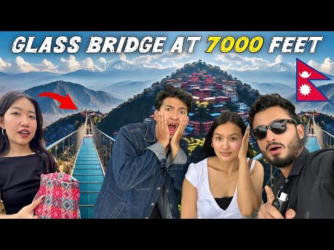 Secret Glass Bridge in Nepal 🇳🇵😱