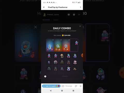 pixel tap daily combo cards 1 July #pixeltapcombo