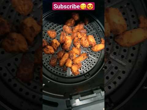 Chicken Starter😋 #airfryer #easy #oilfree #chickenkabab  #tandoorichicken #shorts  #sowmikitchen123