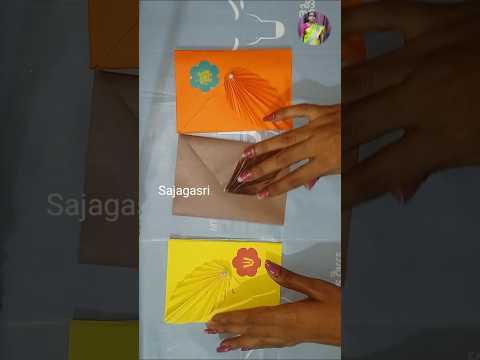 How to make origami envelope card