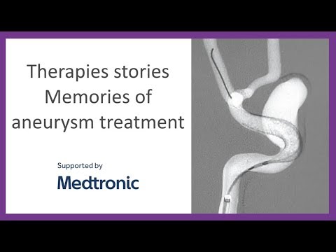 Therapies stories - Memories of aneurysm treatment