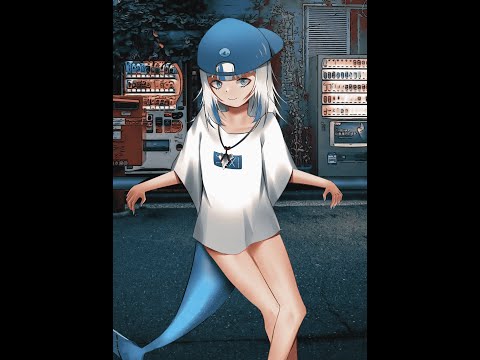 Gura in Streets【Speedpaint】#Shorts #gawrt