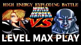 WORLD HEROES 最高難易度 -ARCADE LEVEL MAX -【つるっぱげYOUTUBEライブ】2024 1/16