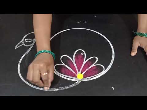 Pongal rangoli design's🌷🌷Sankranti muggulu,Pongal kolam,Sankranti special rangoli designs.