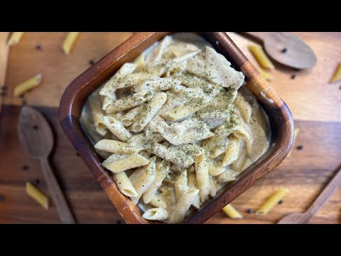 Easy One Creamy garlic Mushroom Pasta