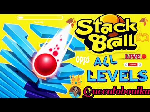 🛑stackballgame #stackballs#Queenlobonika#shortsfeed #stackball #gaming #live