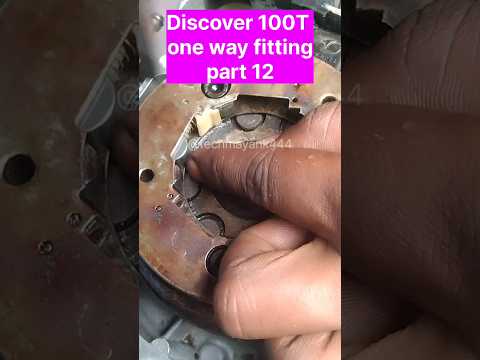 discover 100t one way fitting | discover 100 engine fitting #bajaj #reapir #blog #shorts