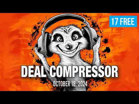 Deal Compressor October 18, 2024 | Music Software Sales & New Releases