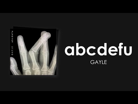 GAYLE - abcdefu (Lyric Video)