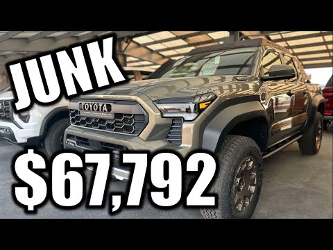 People are REFUSING TO BUY! New 2024 Toyota Tacoma Trailhunter COLLECTING DUST!