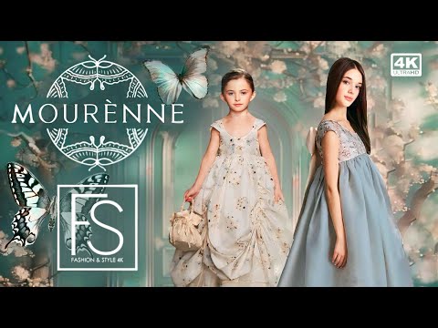 Kids Fashion NEW YORK FASHION WEEK MOURÈNNE 4K SHOW KIDS COUTURE Interview Designer and Kid Model