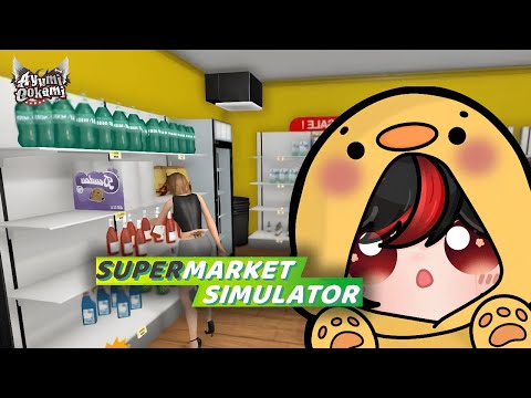 【 SUPERMARKET SIMULATOR 】NGULI LAGI DI SUPERMARKET #vtuberindonesia #shorts