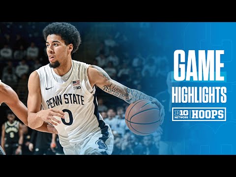 Coppin State at Penn State | Highlights | Big Ten Men's Basketball | 12/14/2024