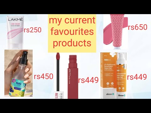 my current favourite products❤️//makeup & skincare//worth of money🔥