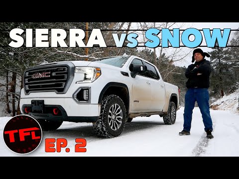 How Good Is the New GMC Sierra 1500 AT4 in the Snow? (Part 2 of 3)