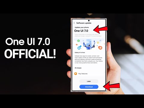 Samsung One UI 7 - OFFICIAL UPDATE!!