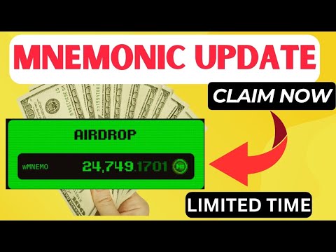 MNEMONIC AIRDROP CLAIM #mnemonic #airdrop #cryptocurrency