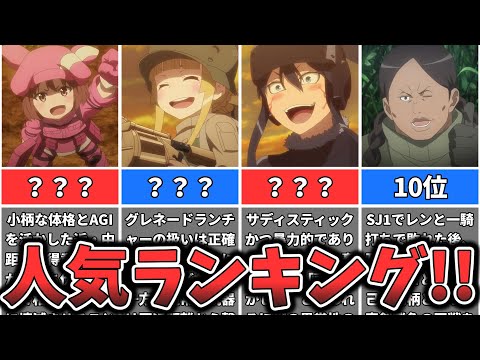 “もう一つのSAO”【ガンゲイル・オンライン】キャラクター人気ランキング