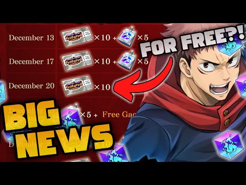 *BREAKING NEWS* 70 FREE SUMMONS, FREE CUBES, MORE EVENTS & FREE STAMINA! | JJK: Phantom Parade