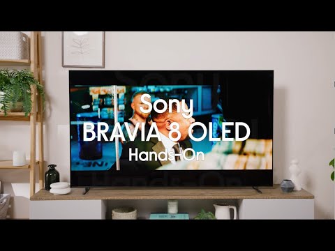 Sony Bravia 8 65 inch OLED 4K HDR Smart TV - Hands On