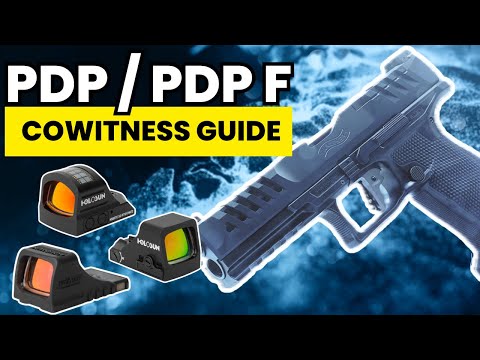 Walther PDP Holosun Red Dot Compatibility and Co Witness Guide