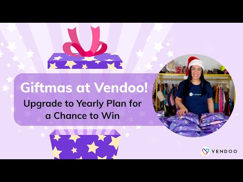 Giftmas at Vendoo! Upgrade to Yearly Plan for a Chance to Win