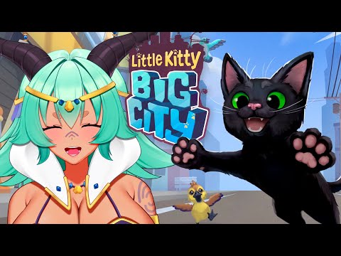 【Little Kitty Big City】I'm a Small cat and a big world 🐐🍼【VAllure】