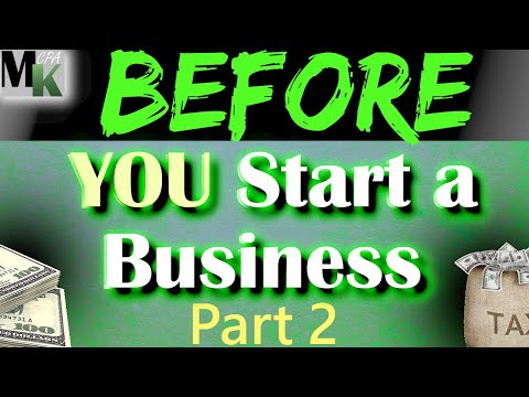 Before YOU Start a Business Part 2! Live Stream Discussion